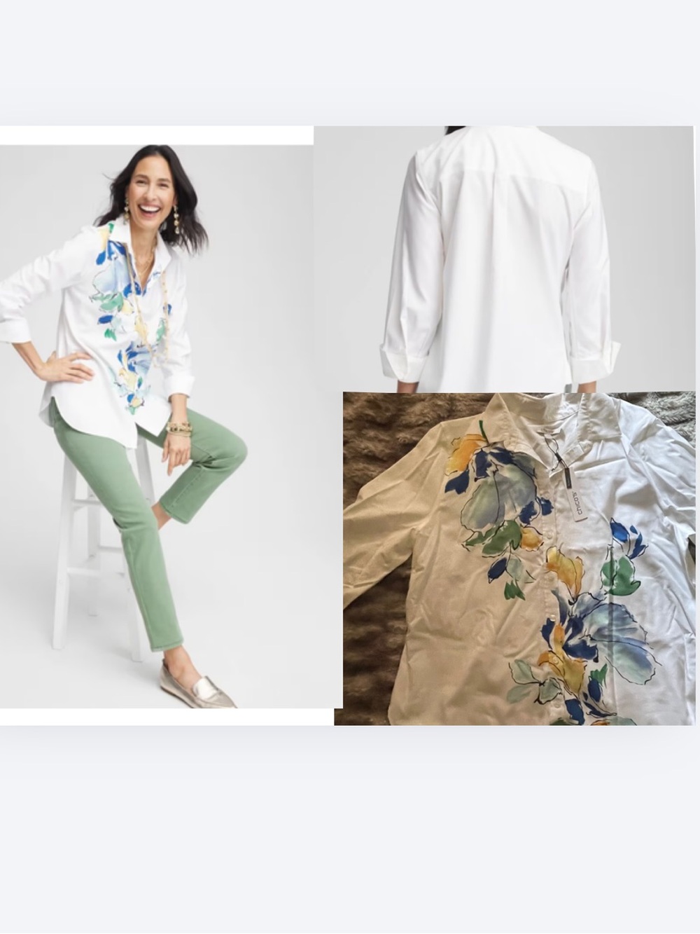 Chico’s No Iron™ Floral Shirt